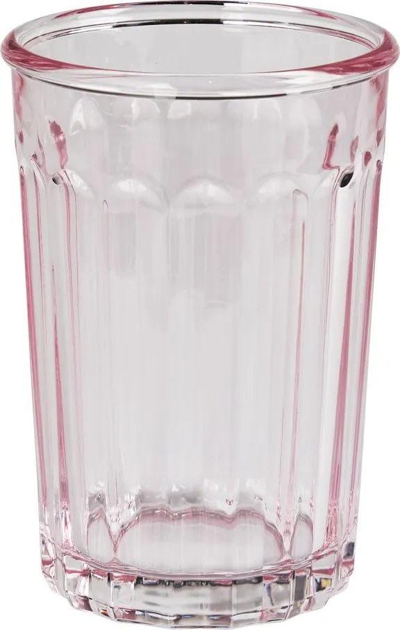 BARETTO Pohár na vodu 500 ml - ružová