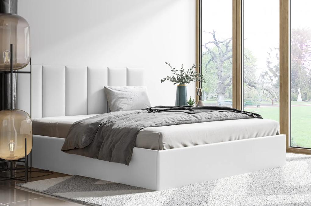 Čalúnená posteľ Diva 160x200 cm + 6x panel