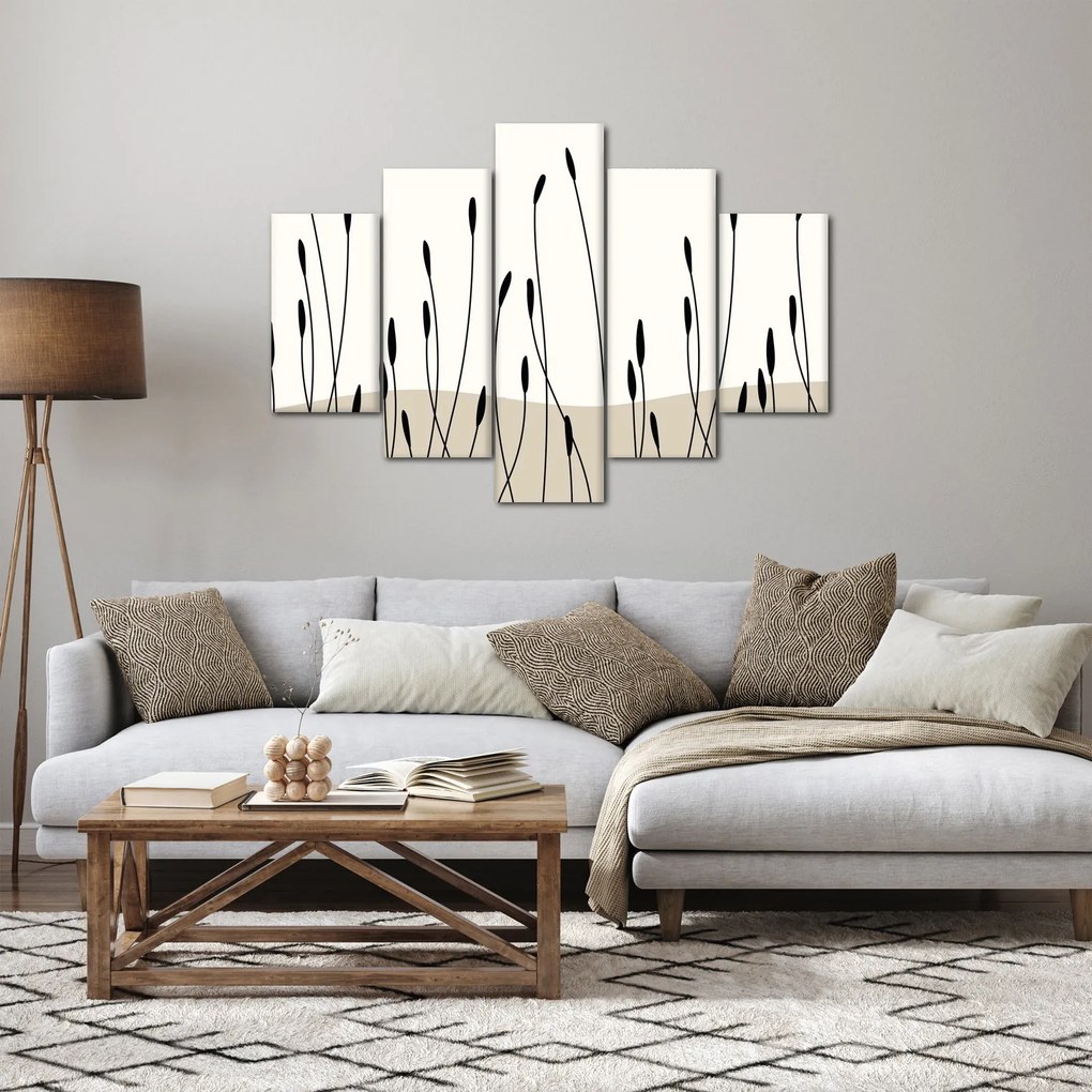 Obraz - Grafická lúka N⁰3 (150x105 cm)