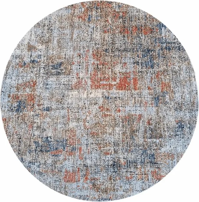 DC Koberec Kentucky kruh 560 modrá Rozmer: Ø 140 cm (kruh)