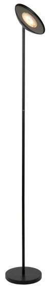 Lucide 19791/20/30 - LED Stmievateľná stojacia lampa ZENITH LED/20W/230V čierna
