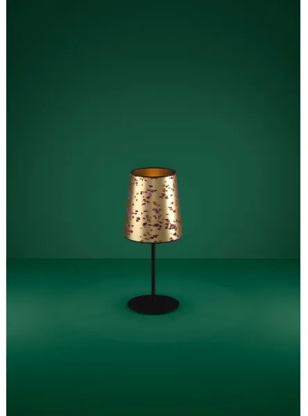 Eglo 390294 - Stolná lampa CASTUERA 1xE27/25W/230V zlatá/ružová