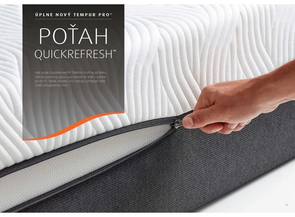 TEMPUR® PRO LUXE Soft 30 - mäkký Rozmery: 200x200x30 cm, Varianta: Tempur