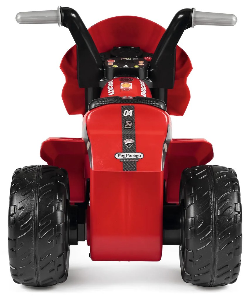 PEG PEREGO MOTORKA MINI DUCATI EVO - ČERVENÁ - 2021 - 6V - 25 W - 4,5Ah