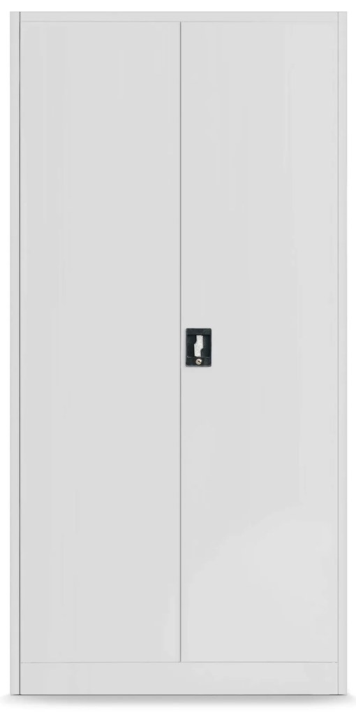 Dielenská skriňa na náradie BRUNO, 920 × 1850 × 500 mm, sivá