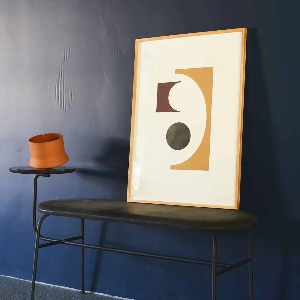 Plagát Shapes of Colour 01 50 × 70 cm
