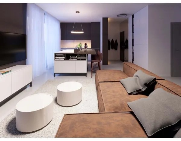 LED2 - LED Luster na lanku BELLA LED/48W/230V 3000K/4000K biela