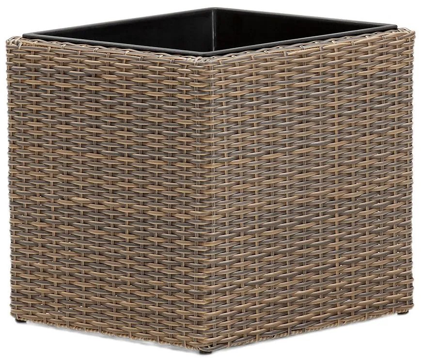 Kvetináč HAREN šedý 45X45X45