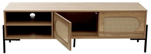 Stolík pod televízor HAGA s ratanom ALL 849713