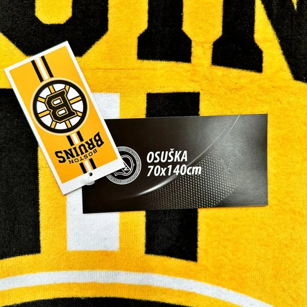 Bavlnená osuška Boston Bruins Prestige - 100% bavlna - 70 x 140 cm