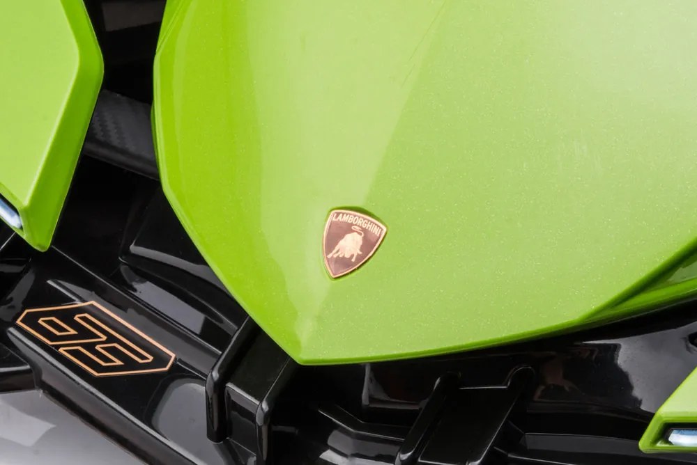 LEAN CARS Elektrické autíčko Lamborghini GT HL528 LED svetlá MP3 zelené