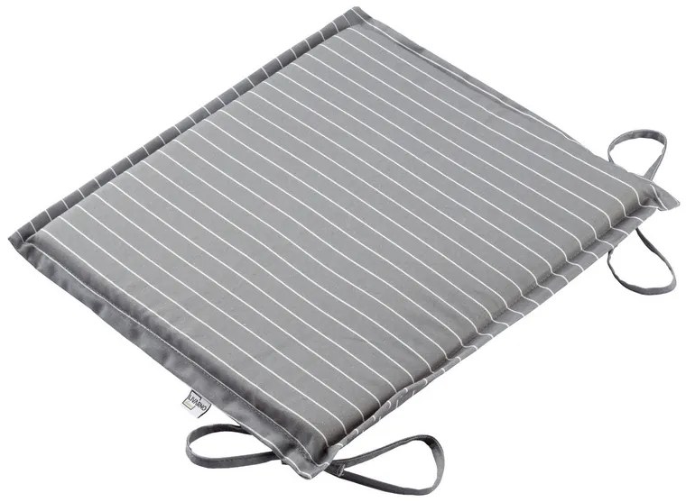 Livarno home Obojstranný podsedák, 38 x 42 x 3 cm, sivá, 4 kusy  (800004376)