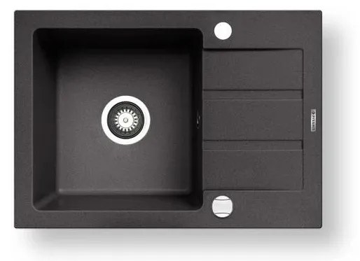 Pyramis 70166501 - Kuchynský drez NEXT 62x44 cm granit/čierna matná
