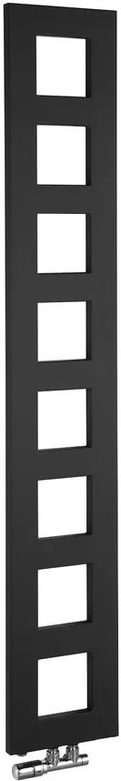 Sapho Sapho, BLOCK vykurovacie teleso 280x1750 mm, čierna matná, IR182