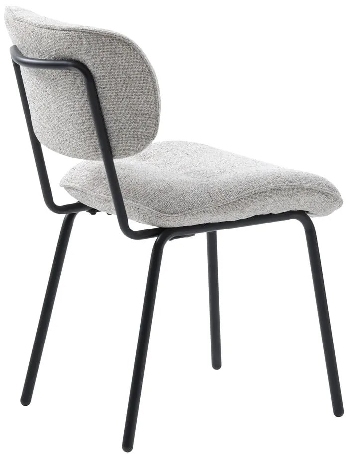 Svetlosivá jedálenská stolička Buffalo – Unique Furniture