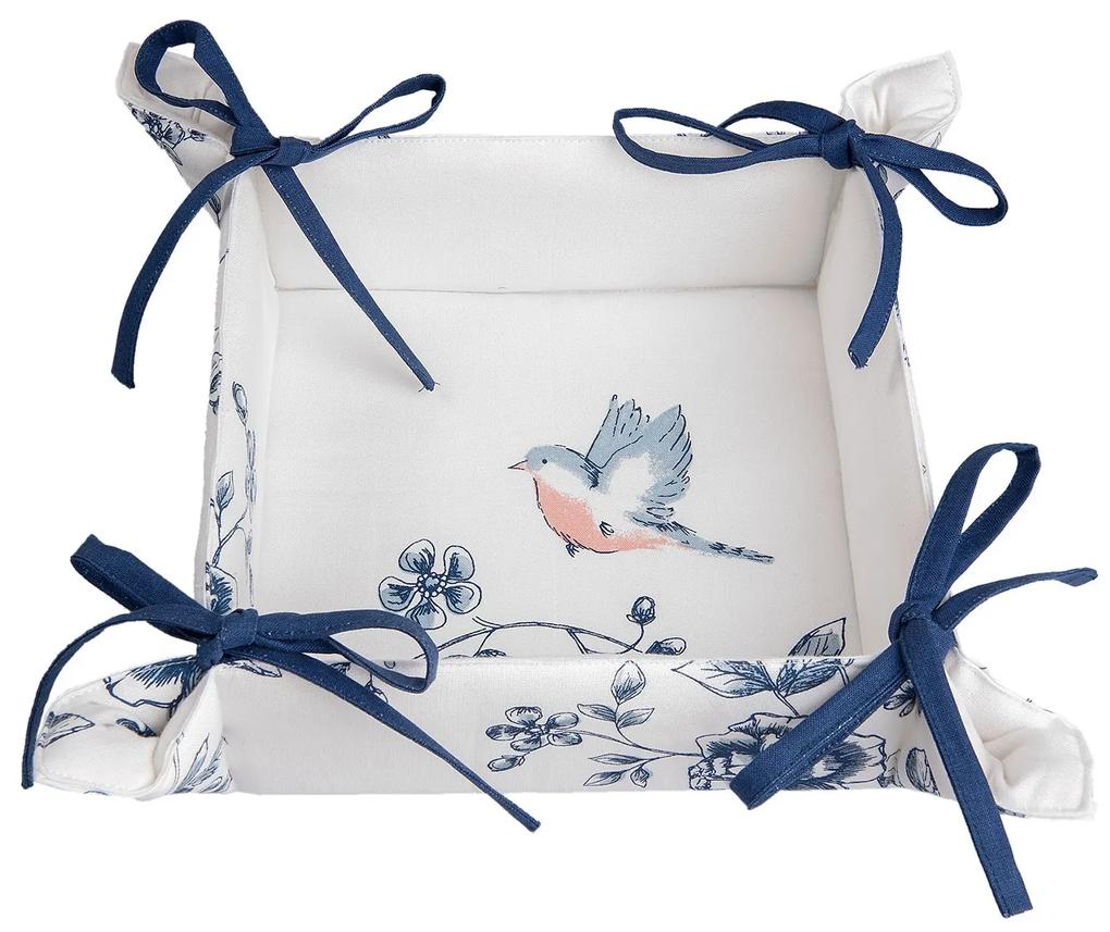 Textilné košíček na pečivo Early Bird - 35 * 35 cm