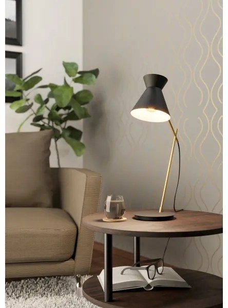 Eglo 98864 - Stolná lampa AMEZAGA 1xE27/10W/230V
