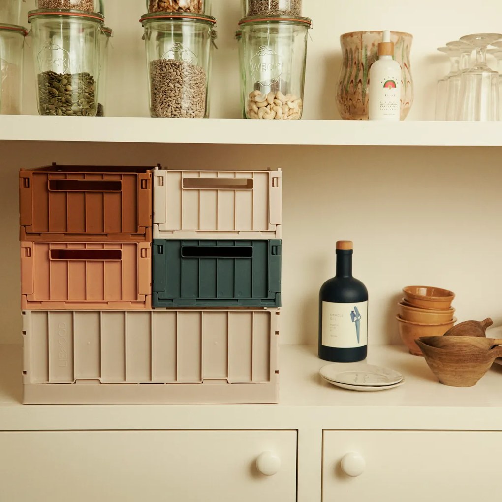 Úložné boxy LIEWOOD Weston "S" Ružové 2 kusy