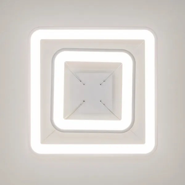 Brilagi - LED stmievateľný luster na lanku FALCON SLIM LED/78W/230V 50x50 cm biela + diaľkový ovládač