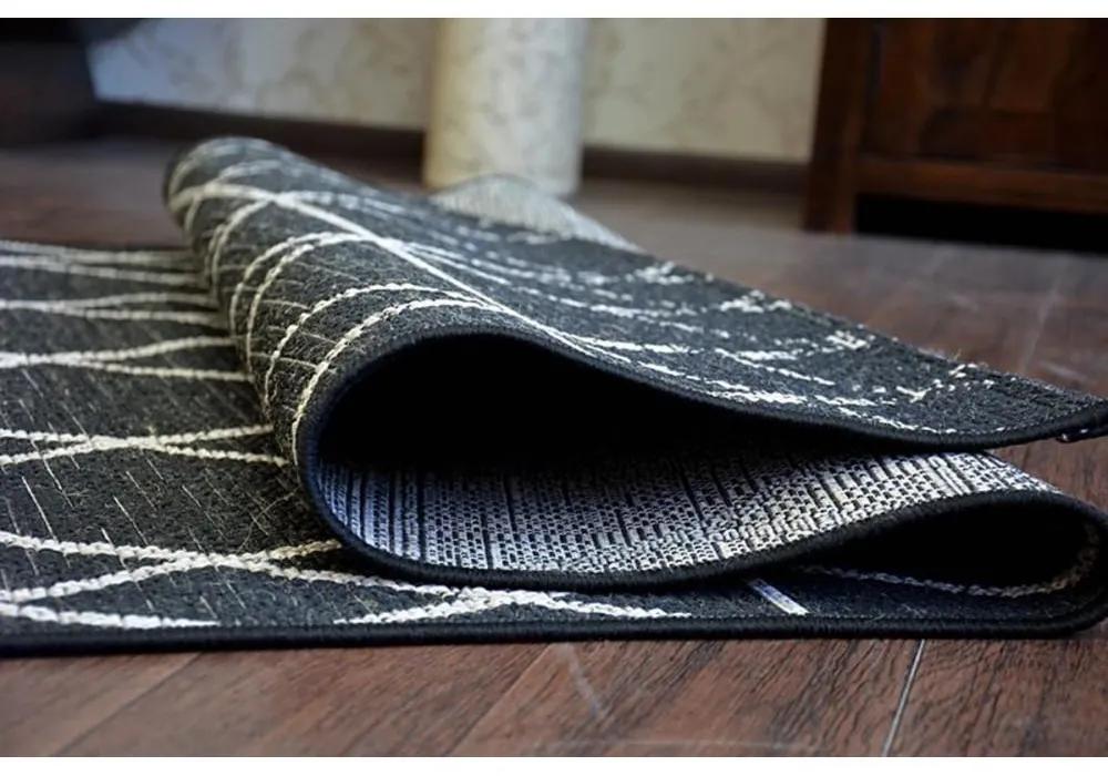 Kusový koberec Taros čierny 160x230cm