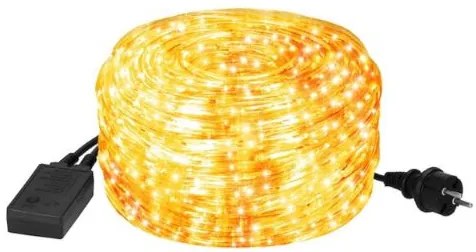 Bestent Svetelná reťaz - svetelný had 20m 480 LED 8 programov Teplá biela