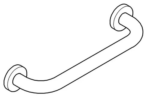 GROHE 41189000 - Madlo START 349 lesklý chróm