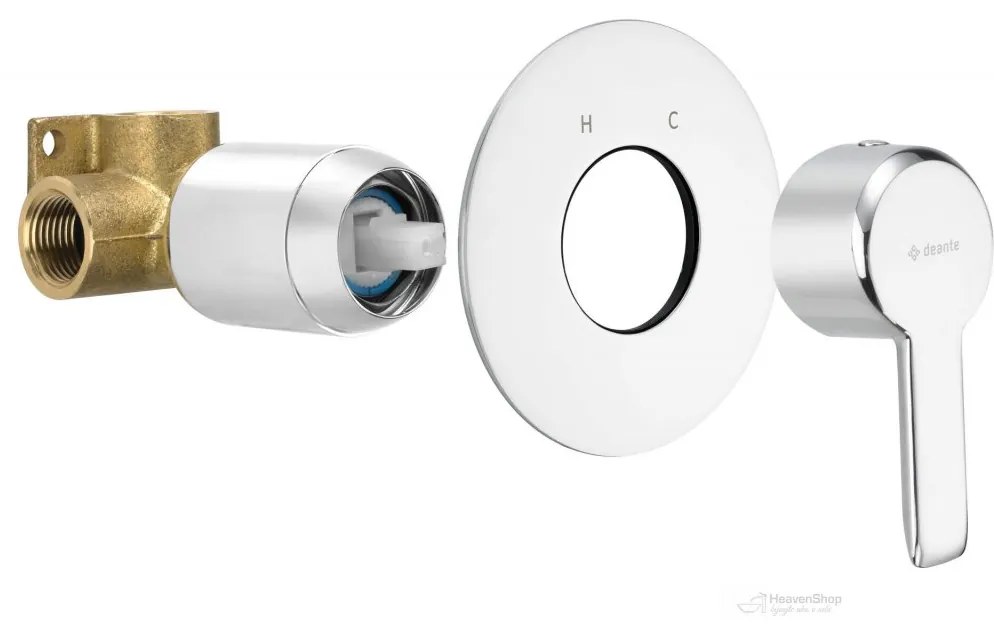 Deante Arnika, 1-výstupová podomietková batéria bez prepínača, zlatá lesklá, DEA-BQA_Z44L