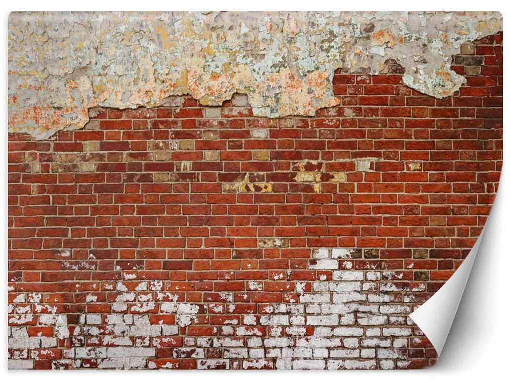 Gario Fototapeta Stará tehlová stena Materiál: Vliesová, Rozmery: 350 x 245 cm