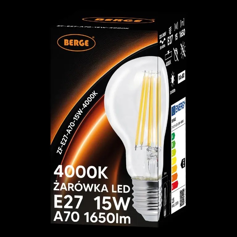 SADA 6x LED žiarovka E27 15W 1650lm 4000K - neutrálna biela