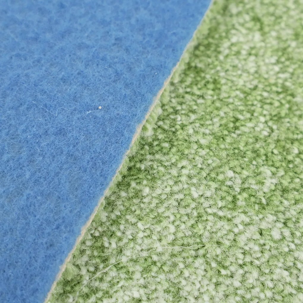 ITC, AKCIA: 100x900 cm Koberec metráž Serenade 611, šíře, zelená, filc, detská izba