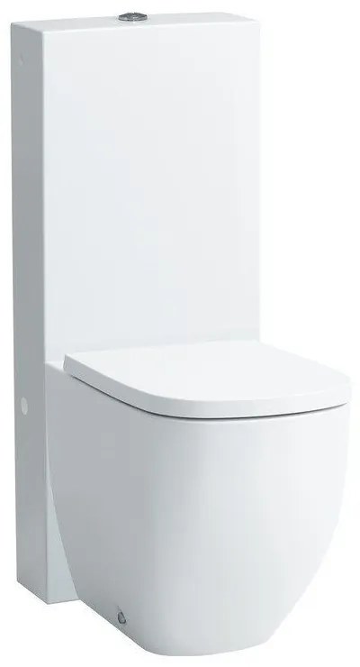 LAUFEN Palomba Collection Sedadlo s poklopom so spomaľovacím mechanizmom, 443 mm x 361 mm, biela H8918020000001
