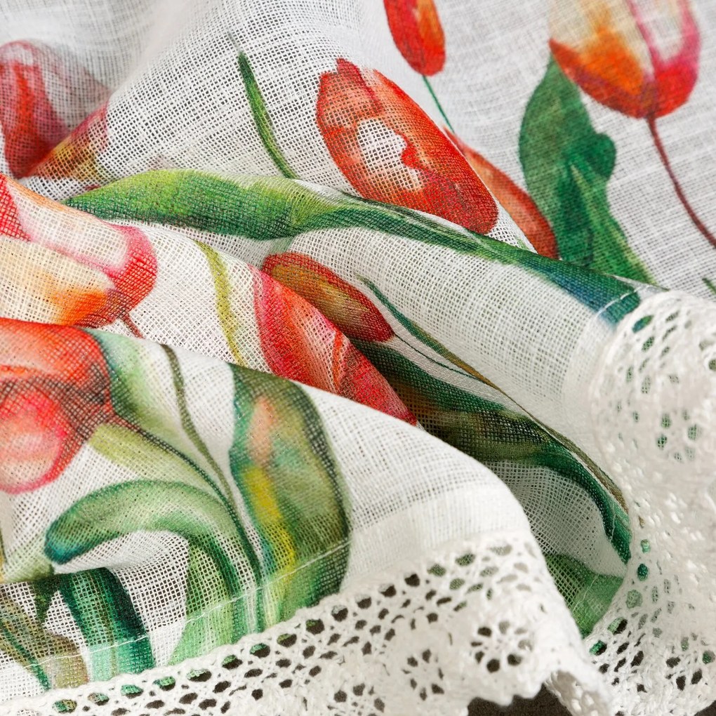 KRÁTKA ZÁCLONA NA PÁSKE STELLA 150X60 CM VIACFAREBNÁ