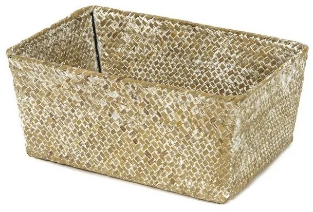 Pletený košík Compactor 30 x 20 x 13 cm, tmavo hnedá