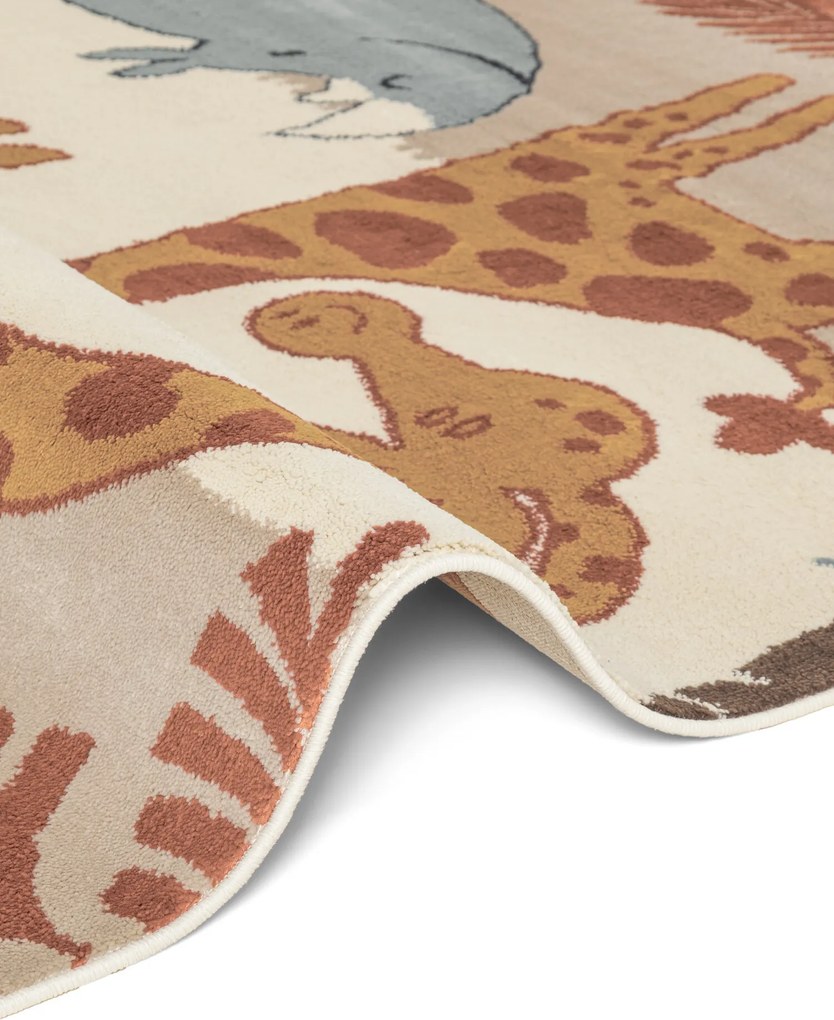 Hanse Home, Detský koberec Adventures 106409 Cream Multicolor, 120x170, viacfarebná, detská izba