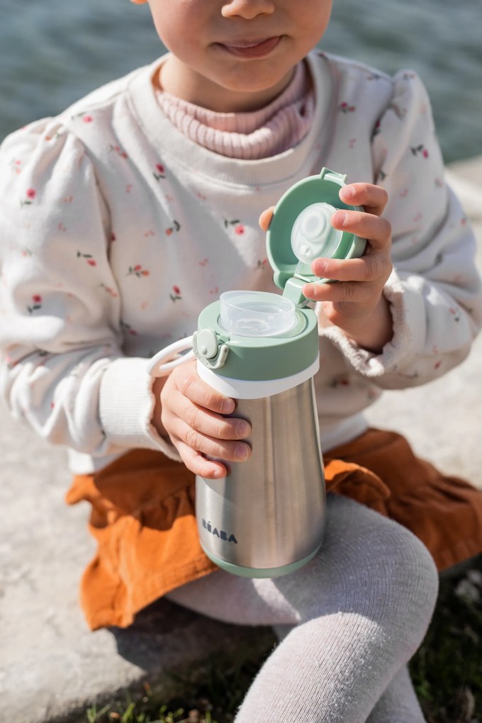 Hrnček termoizolačný nerez 350ml Sage Green