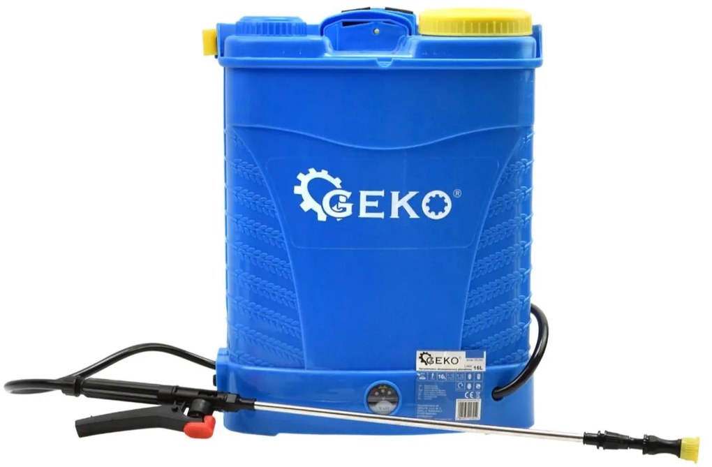 Geko Postrekovač akumulátorový 16L G73252