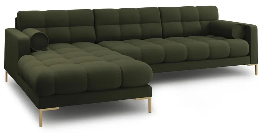 Zelená rohová pohovka (ľavý roh) Bali – Cosmopolitan Design