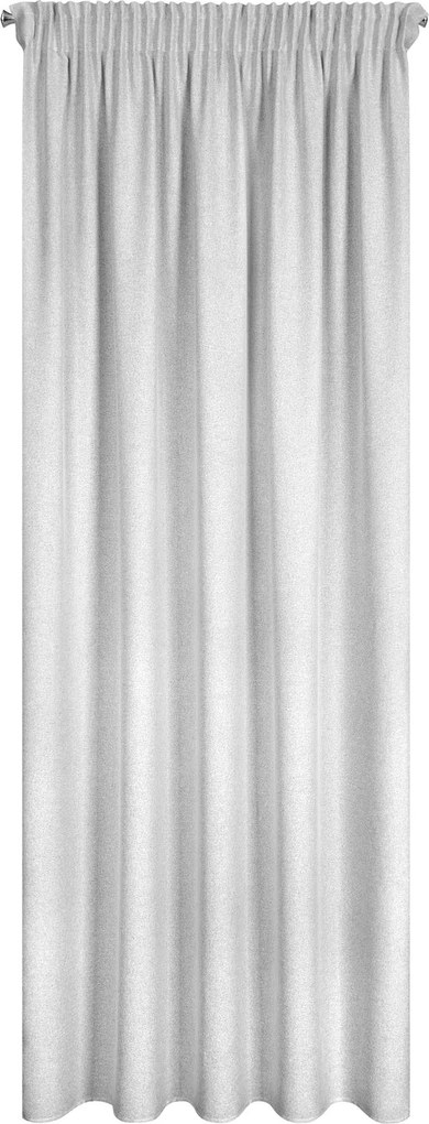 ZÁVES NA PÁSKE ERIS 140X270 CM STRIEBORNÁ