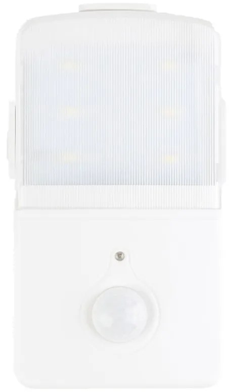 LED svietidlo + bočné svetlo, 1x LED 0,5w 4000k, w, pohybový senzor