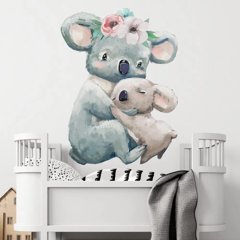Gario Detská nálepka na stenu Koala s mamou Rozmery: 100 x 74 cm