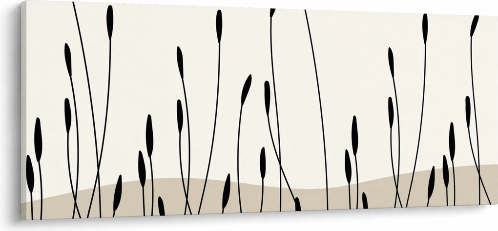 Obraz - Grafická lúka N⁰3 (120x50 cm)