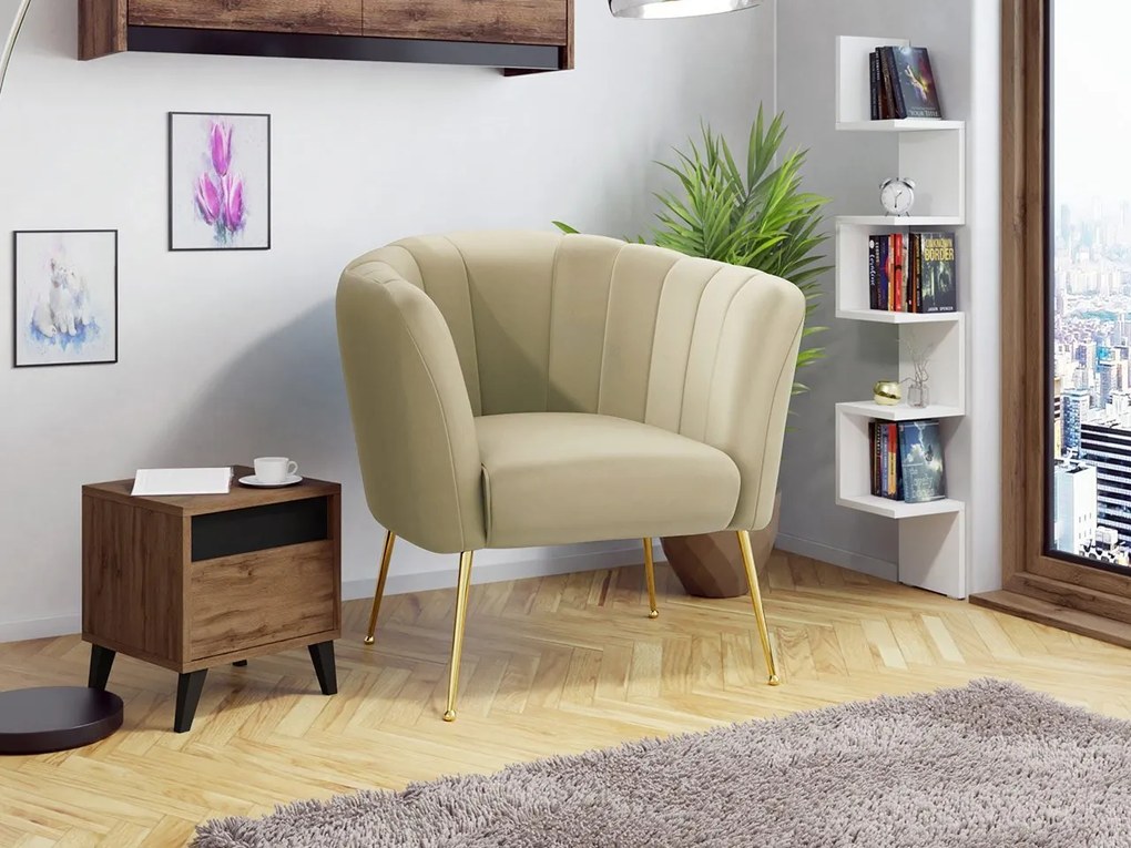 Čalúnené kreslo Rimilo, Dostupné poťahy: Magic Velvet 2217