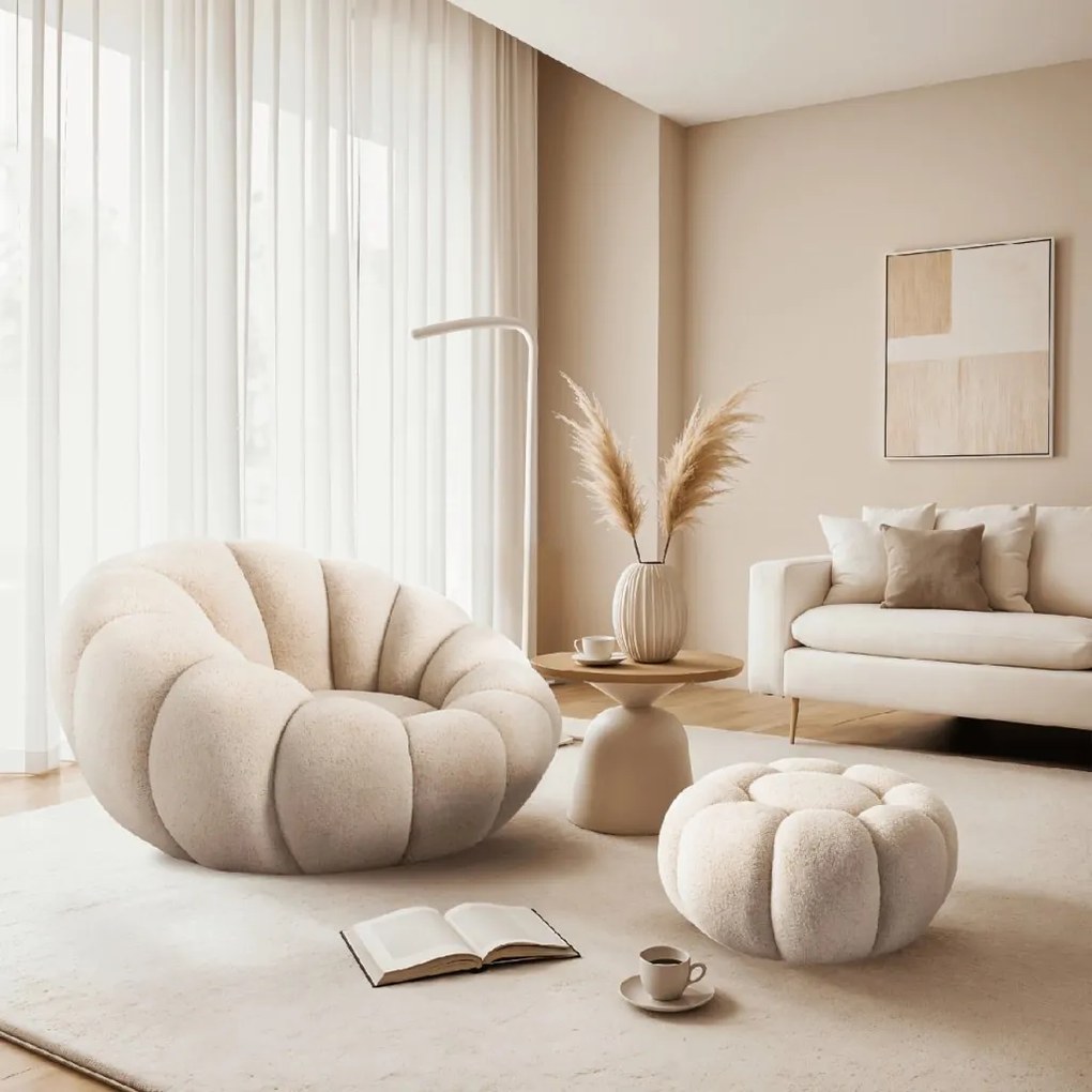 PROXIMA.store - Otočné kreslo PETTIT FARBA: sivá