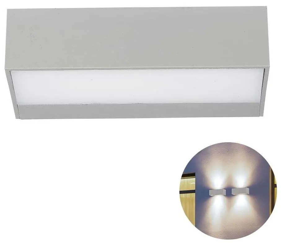 V-Tac LED Vonkajšie nástenné svietidlo LED/9W/230V 4000K IP65 218240