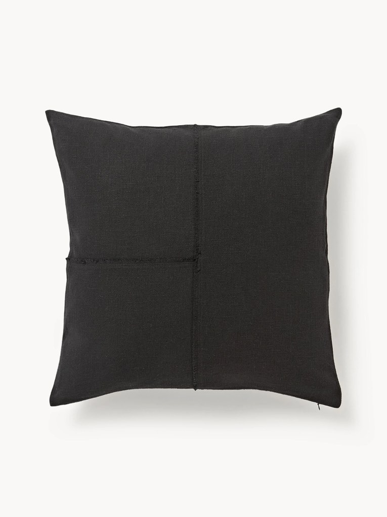 Ručne tkaný poťah na vankúš s ozdobným prešívaním Terre