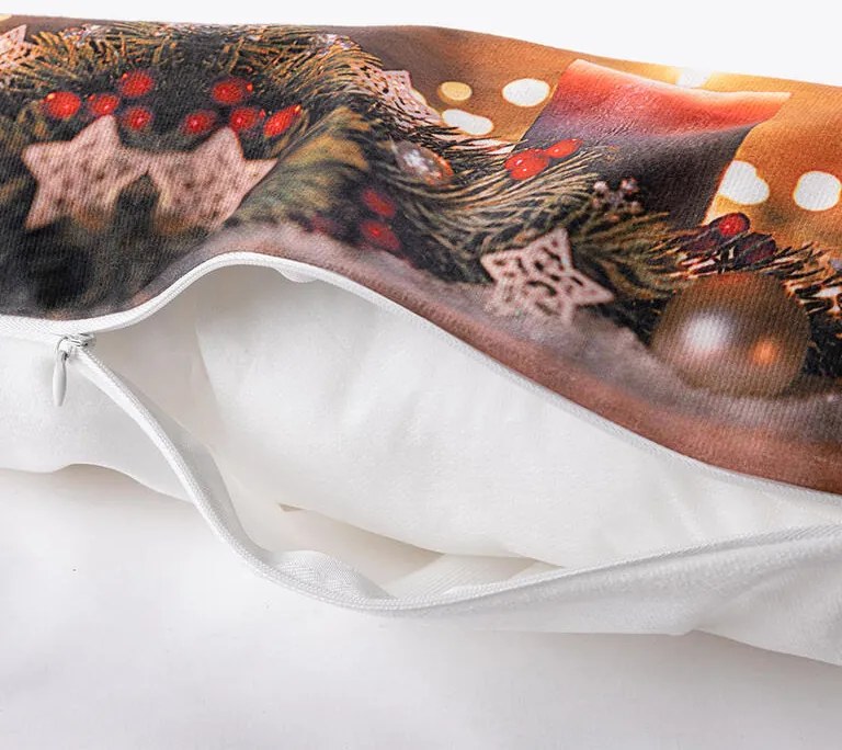 Vankúš proti prievanu ADVENTNÉ SVIEČKY 18 x 85 cm