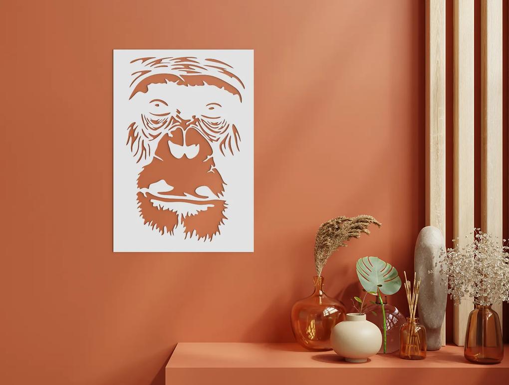 drevko Drevený obraz na stenu Šimpanz
