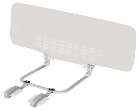 Lionelo - Bezpečnostná zábrana k posteli LORA šedá