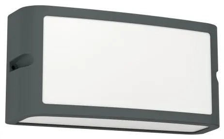 Eglo 900808- LED Vonkajšie nástenné svietidlo CAMARDA LED/10,5W/230V antracit IP54