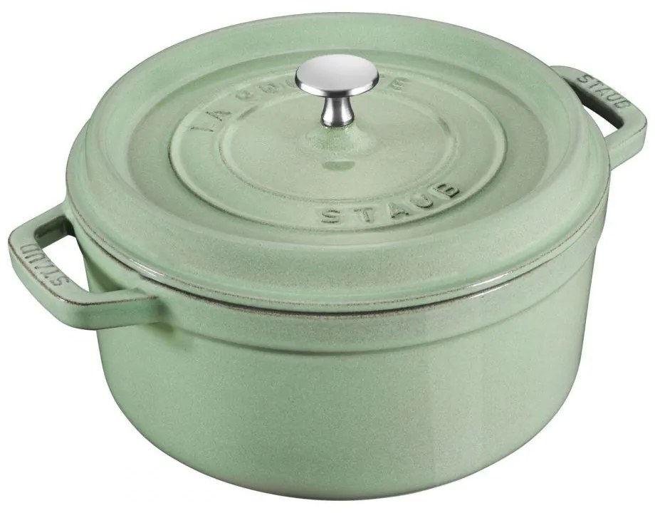 Staub Cocotte hrniec okrúhly 18 cm/1,7 l šalviovo zelený, 11018115